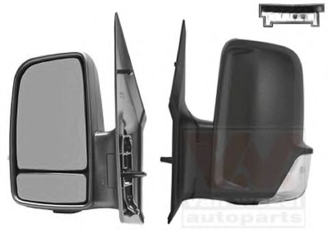 Наружное зеркало VAN WEZEL 3077811