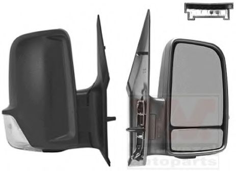 Наружное зеркало VAN WEZEL 3077812