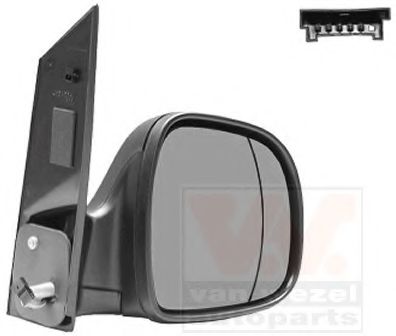 Наружное зеркало VAN WEZEL 3080808