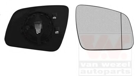 Стекло наружного зеркала VAN WEZEL 3091838