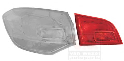 Задний фонарь VAN WEZEL 3751923