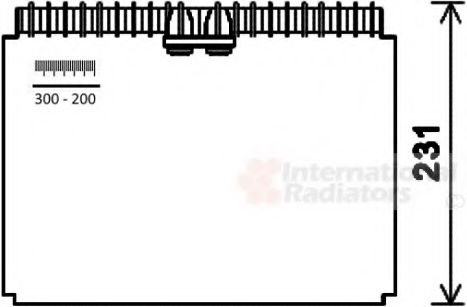 Испаритель кондиционера RENAULT 6025371589