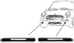 Накладка бампера BMW 51111479089
