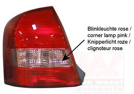 Задний фонарь MAZDA BJ3E-51_170C