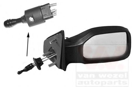 Наружное зеркало VAN WEZEL 4009814