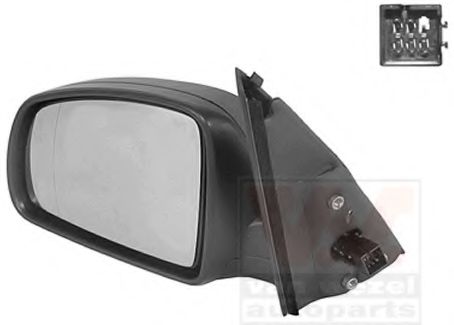 Наружное зеркало VAN WEZEL 3781817