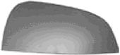 Корпус наружного зеркала VAN WEZEL 3781844