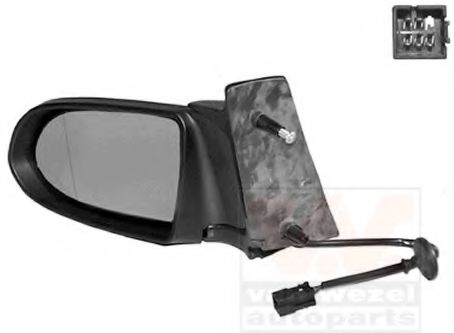 Наружное зеркало VAN WEZEL 3790805