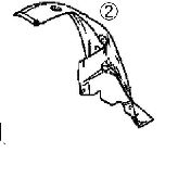 Подкрылок VAN WEZEL 4327436