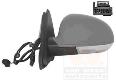 Наружное зеркало VAN WEZEL 5886807