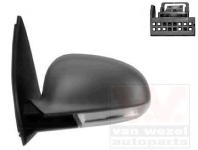 Наружное зеркало VAN WEZEL 5894805