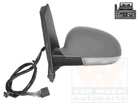 Наружное зеркало VAN WEZEL 5895807