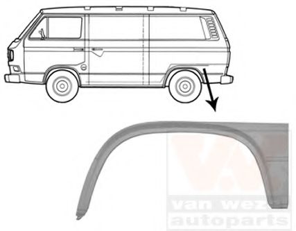 Рем вставка VAN WEZEL 5870145