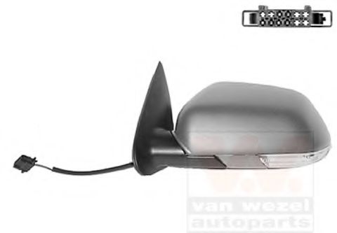 Наружное зеркало VAN WEZEL 7622817