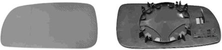 Стекло наружного зеркала VAN WEZEL 7625832