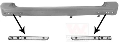 Бампер VAG 7E5807417EGRU
