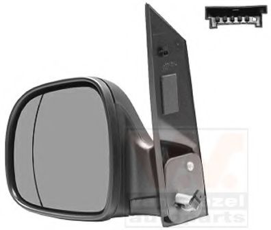 Наружное зеркало VAN WEZEL 3080807