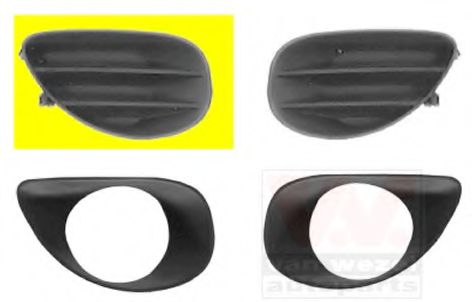 Решетка переднего бампера Toyota/Lexus 81481-0D010