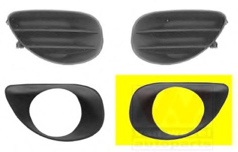 Решетка переднего бампера Toyota/Lexus 81482-0D030