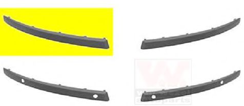 Облицовка бампера VAN WEZEL 0628582