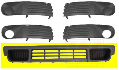 Решетка переднего бампера VAN WEZEL 5896590