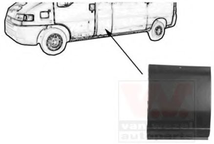 Рем вставка VAN WEZEL 1747105