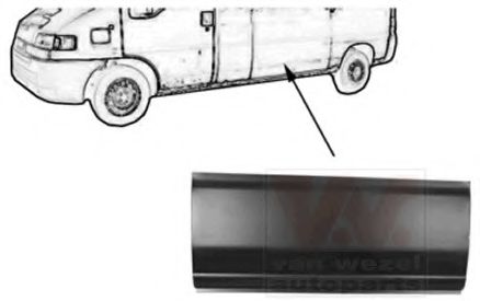 Рем вставка VAN WEZEL 1747107