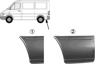 Рем вставка VAN WEZEL 3075143
