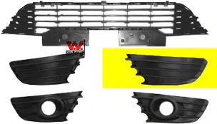 Решетка переднего бампера VAN WEZEL 0970591