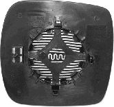 Стекло наружного зеркала VAN WEZEL 4312839