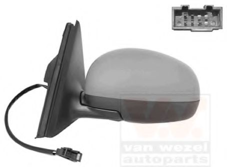 Наружное зеркало VAN WEZEL 7641807