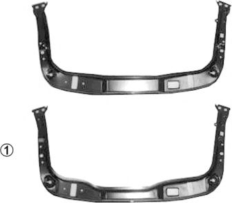 Панель передняя BMW 51712751260