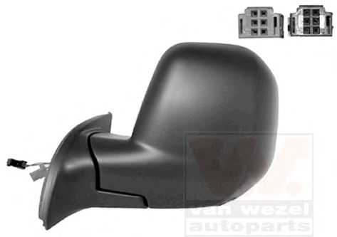 Наружное зеркало VAN WEZEL 0905807