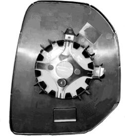 Стекло наружного зеркала VAN WEZEL 0905838