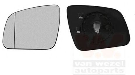 Стекло наружного зеркала VAN WEZEL 3091837