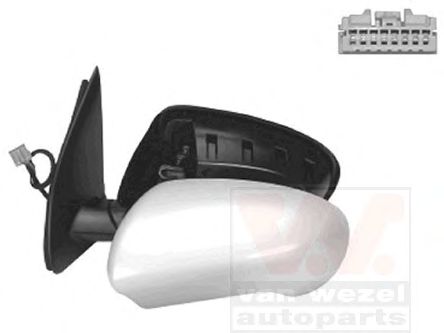 Наружное зеркало VAN WEZEL 3388817