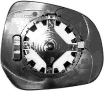 Стекло наружного зеркала VAN WEZEL 3702838