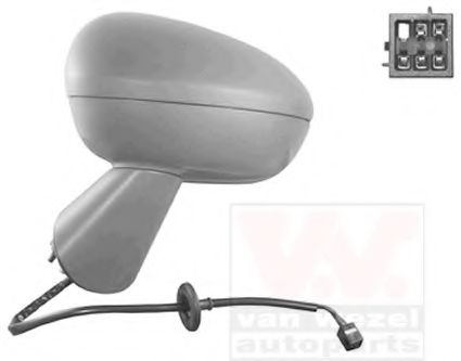 Наружное зеркало VAN WEZEL 3860817