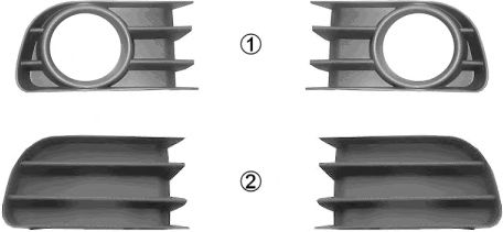 Решетка переднего бампера RENAULT 7701474480