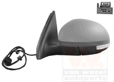 Наружное зеркало VAN WEZEL 5745807