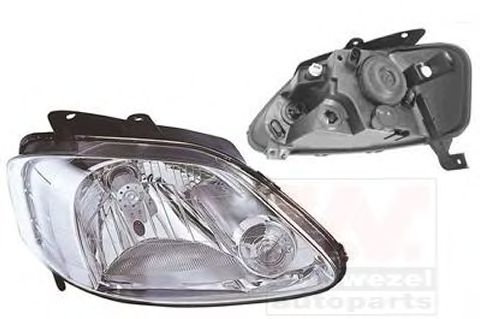 Основная фара VAN WEZEL 5818964