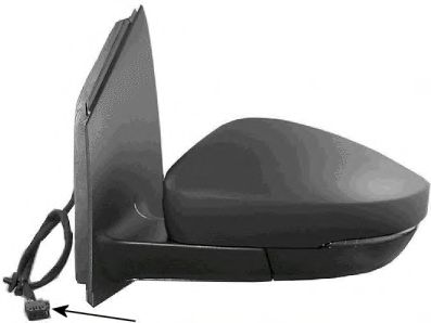 Наружное зеркало VAN WEZEL 5829817
