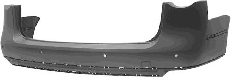 Бампер VAN WEZEL 5839548