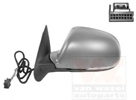 Наружное зеркало VAN WEZEL 7623807