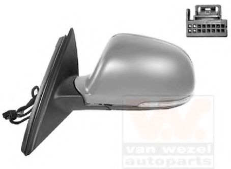 Наружное зеркало VAN WEZEL 7636818