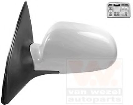 Наружное зеркало VAN WEZEL 8125807
