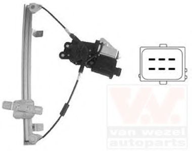 Стеклоподъемник VAN WEZEL 3750268