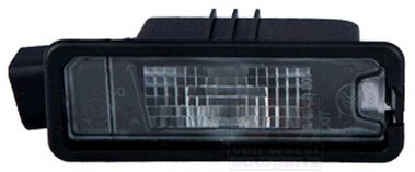 Фонарь освещения номерного знака VAN WEZEL 5863920