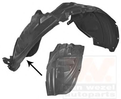 Подкрылок VAN WEZEL 3380433