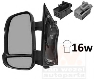 Наружное зеркало VAN WEZEL 0983803